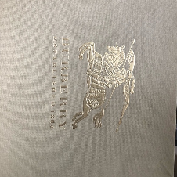 Hot burgundy Burberry heels - Picture 3 of 4